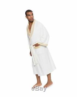 Texere Men's Terry Cloth Bath Robe Comfortable Spa Gift for Him (Turilano)