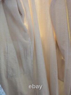 The Men's Store Bloomingdale's Heavy Cotton Bathrobe / Spa Robe Made In Brazil