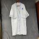 The Ritz-Carlton VTG LOGO Waffle Robe Spa Bath Hotel Blue Trim OSFA MISSING BELT