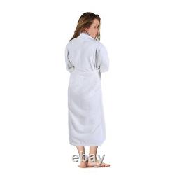 Tinsel Turkish Cotton Kimono Terry Bath Robe Women Men Unisex Adults Bathrobe