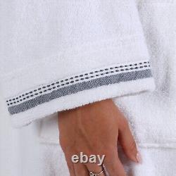 Tinsel Turkish Cotton Kimono Terry Bath Robe Women Men Unisex Adults Bathrobe