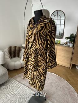 Tom Ford Bathrobe for men size Medium M 100% Cotton RRP 1299$ Tiger Print