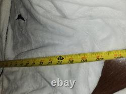 Tommy Bahama Bath Robe Men L/XL Embroidered Parrot With Flowers on Back NWT