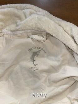 Tommy Bahama Bath Robe Men XL Yacht Golf Resort Mafia Old Sword Marlin Fish