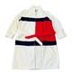 Tommy Hilfiger Logo Flag Bath Towel Robe Adult Unisex Red White Size L/XL