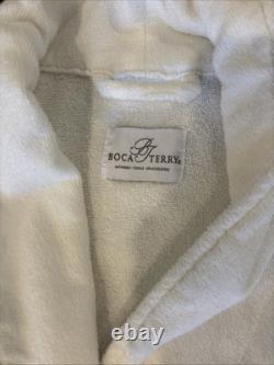 Trump International Beach Resort Hotels Bath Robe Terry White Logo One Sz L