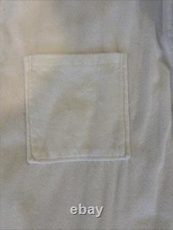 Trump International Beach Resort Hotels Bath Robe Terry White Logo One Sz L