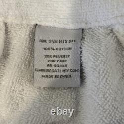 Trump International Beach Resort Hotels Bath Robe Terry White Logo One Sz L
