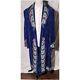Tuskiiz Kazkh Embroidered Vintage Robe with Belt Vintage Amazing