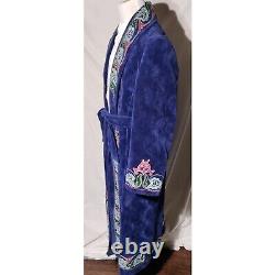 Tuskiiz Kazkh Embroidered Vintage Robe with Belt Vintage Amazing
