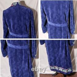 Tuskiiz Kazkh Embroidered Vintage Robe with Belt Vintage Amazing