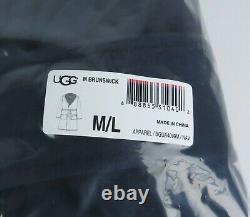 UGG Brunswick Robe Black Navy Rock Ridge Grey Black Bear Heather Size M / L / XL