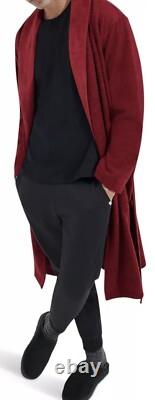 UGG Men's Robinson Robe, Dark Cherry Heather 10096932, Size XL/XXL NWT $148