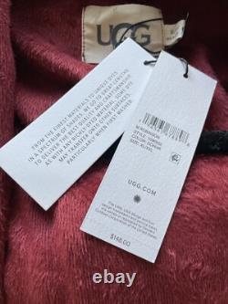 UGG Men's Robinson Robe, Dark Cherry Heather 10096932, Size XL/XXL NWT $148