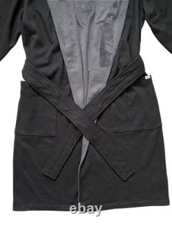 UGG Robinson Robe Black Heather XS/S NWT Plush Fleece Bathrobe Mens