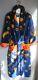 UNISEX HAMMACHER SCHLEMMER 1980s OUT OF THIS WORLD FAB PLUSH BATHROBE BRAND NEW