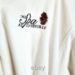 US OPEN The Spa at PINEHURST Country Club Bathrobe 100% Turkish Cotton Luxurious
