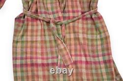 Unisex Missoni Home Bathrobe Multicolor Hooded Belted Robe Size 50