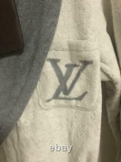 Unused Louis Vuitton LV Logo Bathrobe Size XS Unisex Rare