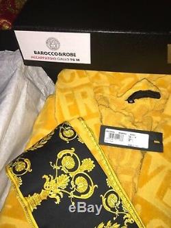 VERSACE BATHROBE MEDUSA Unisex home New in Box ORIGINAL AUTHENTIC ITALY 1 left