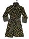VERSACE Baroque Bathrobe Green & Black Medusa Logo XL