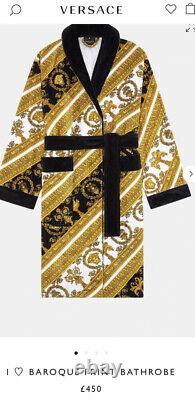 VERSACE Dressing Gown / Bath Robe M Bnwt