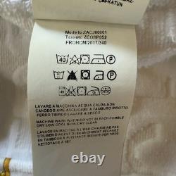 VERSACE Home Baroque Bathrobe AOP Logo White Gold Barocco Print Size XL