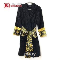 VERSACE I Love Baroque Bathrobe Logo Baroque pattern Gown Loungewear JAPAN