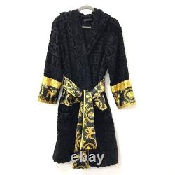 VERSACE I Love Baroque Bathrobe Logo Baroque pattern Gown Loungewear JAPAN