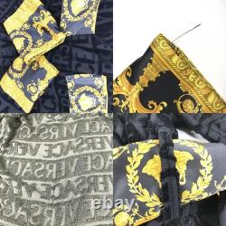 VERSACE I Love Baroque Bathrobe Logo Baroque pattern Gown Loungewear JAPAN