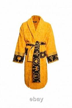 VERSACE Orange Baroque Bathrobe size XXL