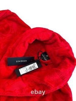 VERSACE Red Cotton Bath Robe Medusa Medium NEW RRP 520