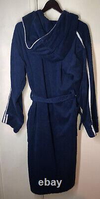 VIRTUS ROMA Team/Game Issued Adidas 3 Stripes Swim Swimming Pool Bathrobe Robe