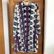 VTG LL Bean Aztec Bath Robe Geometric Heavyweight Rare Print Southwestern With Tie