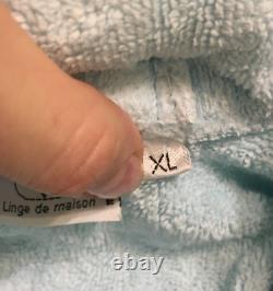 Valentino Linge de Maison mens RARE vintage Sky Blue Bath Robe size XL
