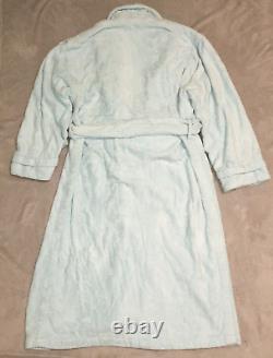 Valentino Linge de Maison mens RARE vintage Sky Blue Bath Robe size XL