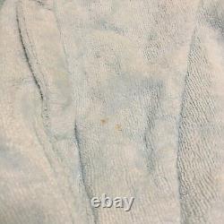 Valentino Linge de Maison mens RARE vintage Sky Blue Bath Robe size XL