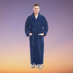 Valor Soft Fuzzy Ladies Men's Velvet Bath Robe Flannel Hooded Dressing Gown Robe