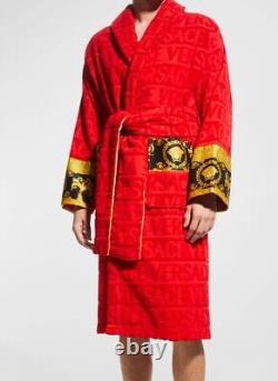 Versace Barocco Sleeve Bathrobe