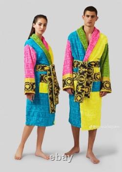 Versace Baroque Bathrobe Multicolored-Medium
