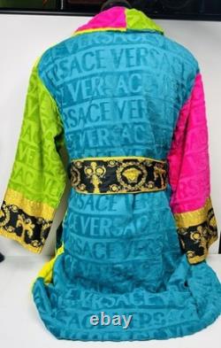 Versace Baroque Bathrobe Multicolored Size XL