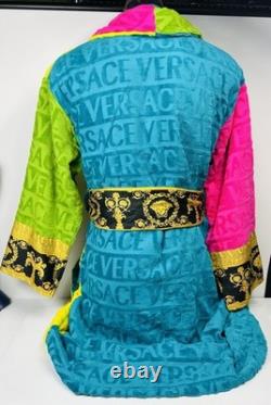 Versace Baroque Bathrobe Multicolored Size XL