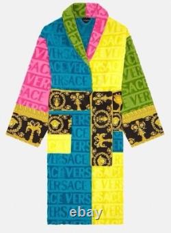 Versace Baroque Bathrobe Multicolored Size XL