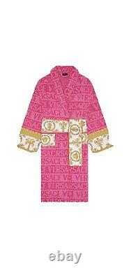Versace Baroque Bathrobe Pink BNWT M