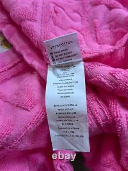 Versace Baroque Bathrobe -Pink -Medium
