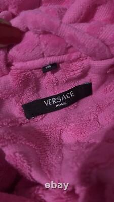 Versace Baroque Bathrobe -Pink -Medium