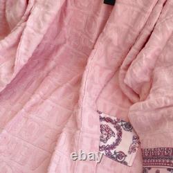 Versace Baroque Cotton pink Bathrobe? Luxury Hot Gift Unisex Pajamas Sleepwear