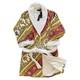 Versace Baroque Medusa Head Unisex Bathrobe Pink/Gold Size Large BNWT