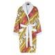 Versace Baroque Medusa Head Unisex Bathrobe Pink/Gold Size Medium BNWT