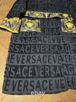 Versace Baroque Monogram Bathrobe Size Medium (A39)